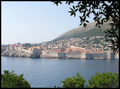 Dubrovnik - View from Lokrum