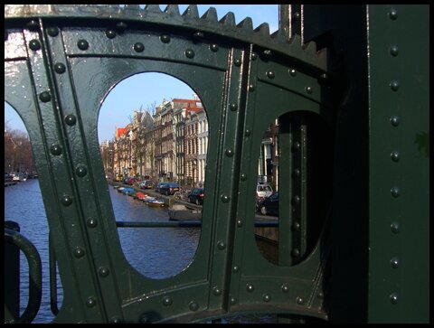 Amsterdam - Bridge and Canal
