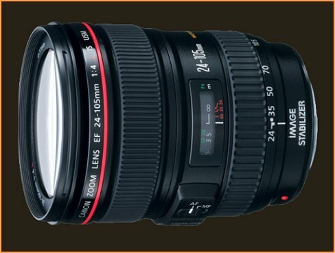 Canon 24-105mm F4.0 IS USM lens
