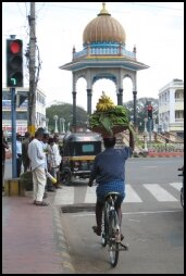 Bananenman in Mysore