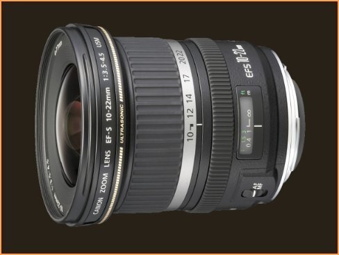 Canon 10-22mm lens