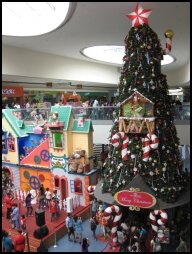 Kerst in Mall of Asia Manila