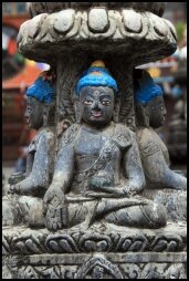 Buddha at Kathesimbhu Stupa