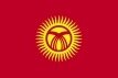 flag Kyrgyzstan - vlag Kyrgyzstan
