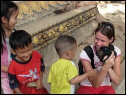 Kinderen Vientiane