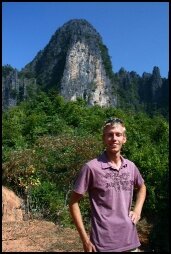 Peter in Vang Vieng