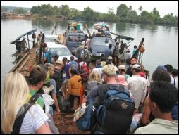 Veerpont tussen Koh Kong en Sihanoukville